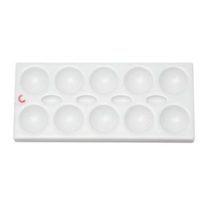 Product photo: Ceramic mixing tray - керамическая палитра для смешивания | Candulor AG (Швейцария)