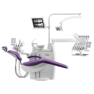 Product photo: Diplomat Adept DA370 - стационарная стоматологическая установка с верхней подачей инструментов | Diplomat Dental (Словакия)