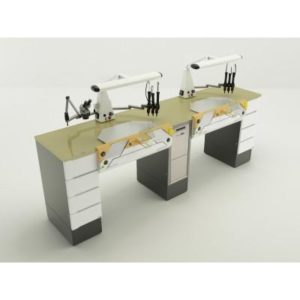 Product photo: Duofull - стол зубного техника на два рабочих места| CATO (Италия)