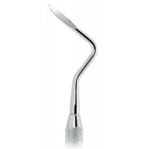 Product photo: Элеватор изогнутый очень узкий к себе с длинной ручкой | Asa Dental (Италия)