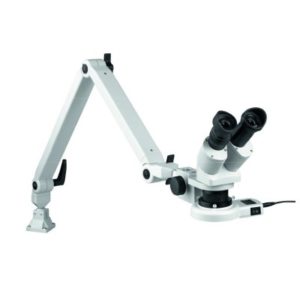 Product photo: Eschenbach 33263 - стереомикроскоп с пружинным рычагом и LED-подсветкой | Eschenbach Optik (Германия)