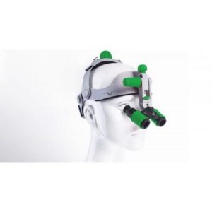 Product photo: Headgear - бинокулярные лупы системы Flip-up с креплением на шлеме