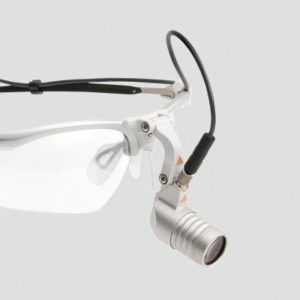 Product photo: Heine LED MicroLight - налобный светодиодный осветитель с креплением на оправе | Heine (Германия)