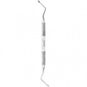Product photo: Ложка кюретажная N4 двусторонняя с полой легкой ручкой | Asa Dental (Италия)
