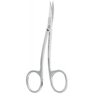 Product photo: Ножницы для десны N1 изогнутые по плоскости