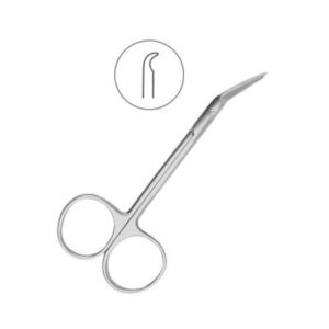 Product photo: Ножницы хирургические угловые для снятия швов Nahtschere