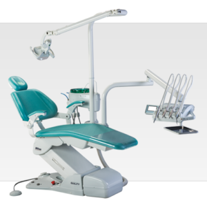 Product photo: Olsen Gallant Quality Cross Flex - стоматологическая установка с верхней подачей инструментов