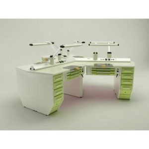 Product photo: OPERATIVE 10 - стол зубного техника на шесть рабочих мест| CATO (Италия)