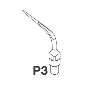 Product photo: P3 - насадка для удаления поддесневых зубных отложений для Vector Paro (изогнутая влево) | Dürr Dental (Германия)