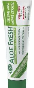 Product photo: Распродажа!!! Натуральная зубная паста пролонгированного действия Aloe Fresh Crystal Mint (с кристалами мяты)