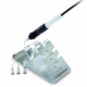 Product photo: Рукоятка электрошпателя Schick с насадками для подключения к блоку управления Qube | Schick Dental GmbH (Германия)