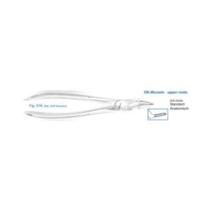 Product photo: Щипцы для удаления зубов верхние корневые | HLW Dental Instruments (Германия)