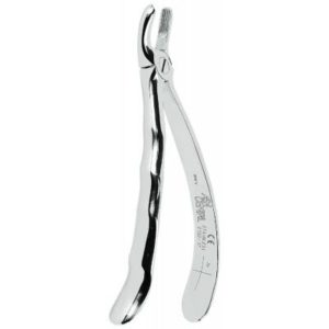 Product photo: Щипцы N17 для удаления зубов для верхних правых моляров с зубчиками с анатомической формой ручки | Asa Dental (Италия)