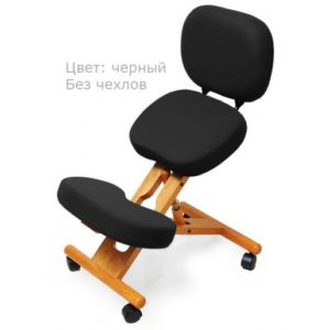 Product photo: Smartstool KW02B без чехла — деревянный коленный стул со спинкой